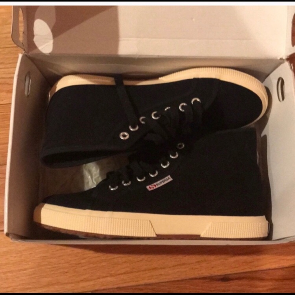 Brand new superga high tops